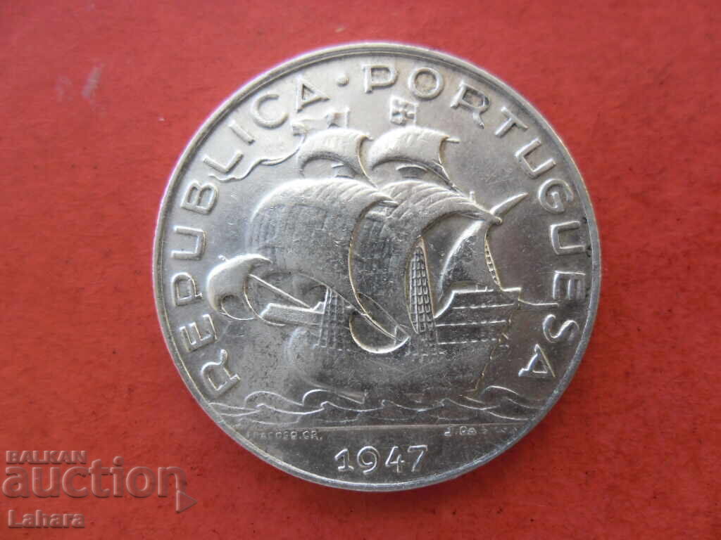 5 escudos 1947 Portugalia cu preț € 15.55 | 30.41 BGN