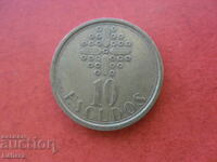 10 escudos 1988 Portugalia