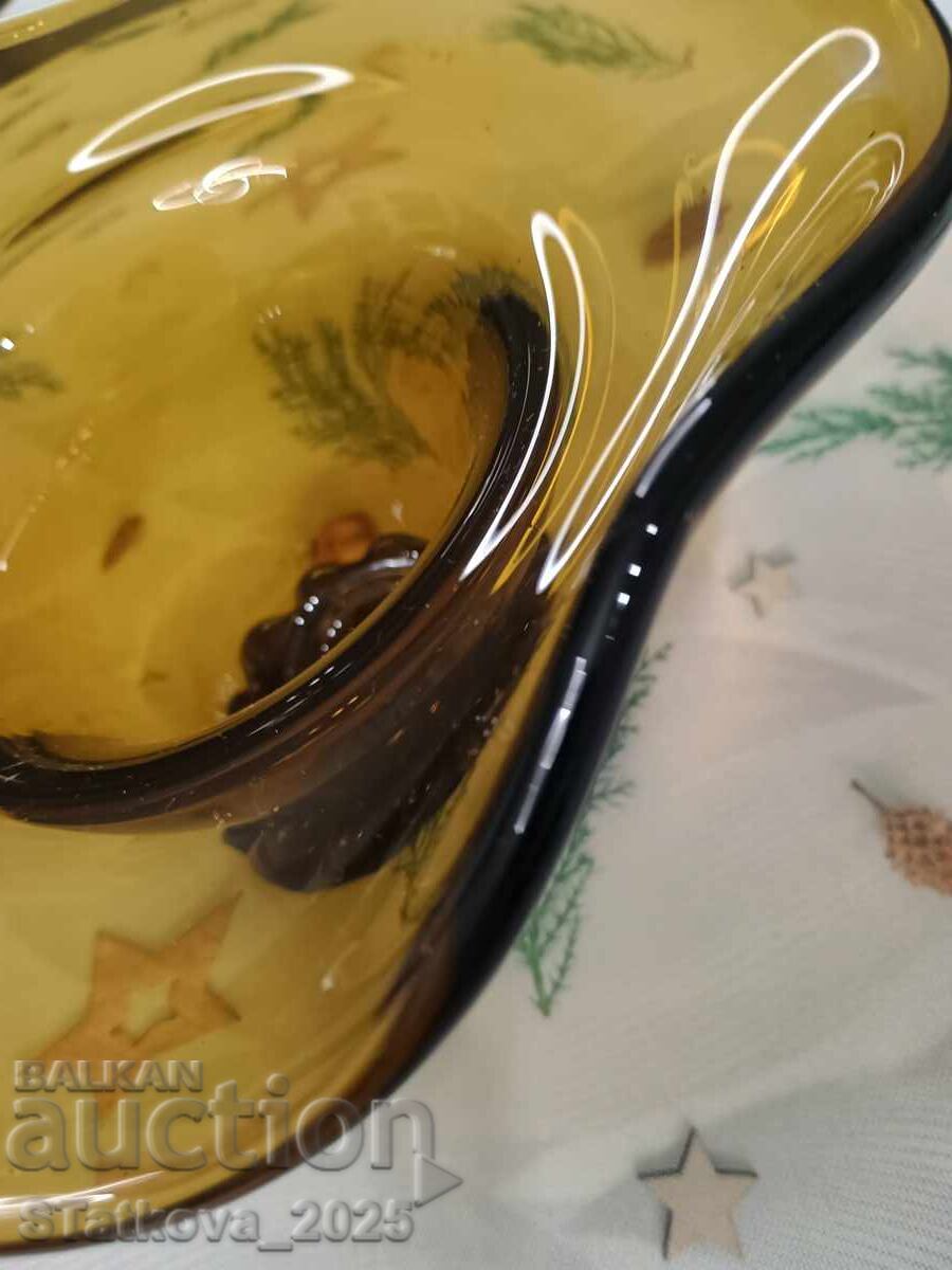 Δημοπρασία Γυάλινη vintage κούπα για καραμέλες Δημοπρασία Γυάλινη vintage κούπα για καραμέλες