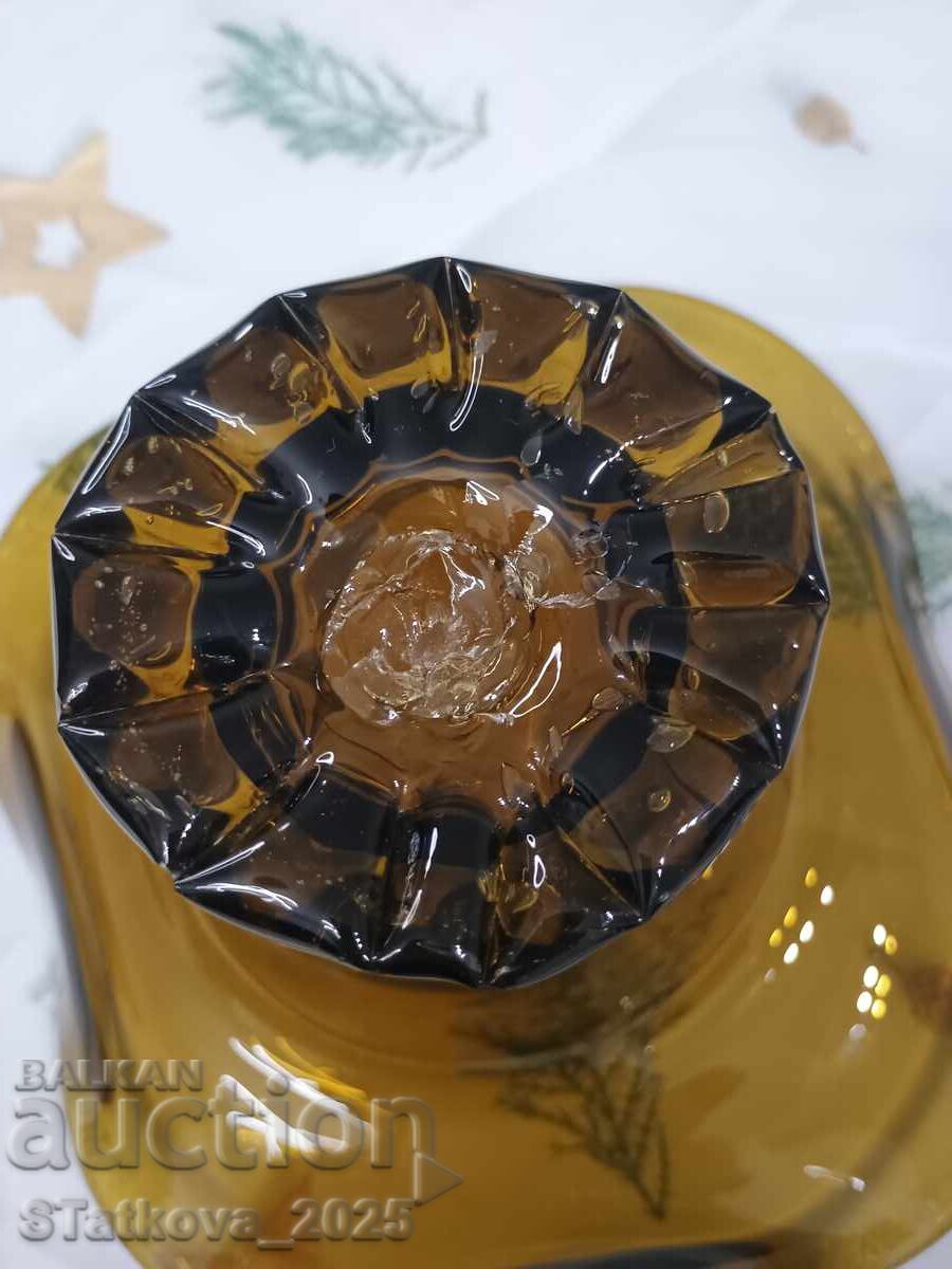 Γυάλινη vintage κούπα για καραμέλες - 5 Γυάλινη vintage κούπα για καραμέλες - 5