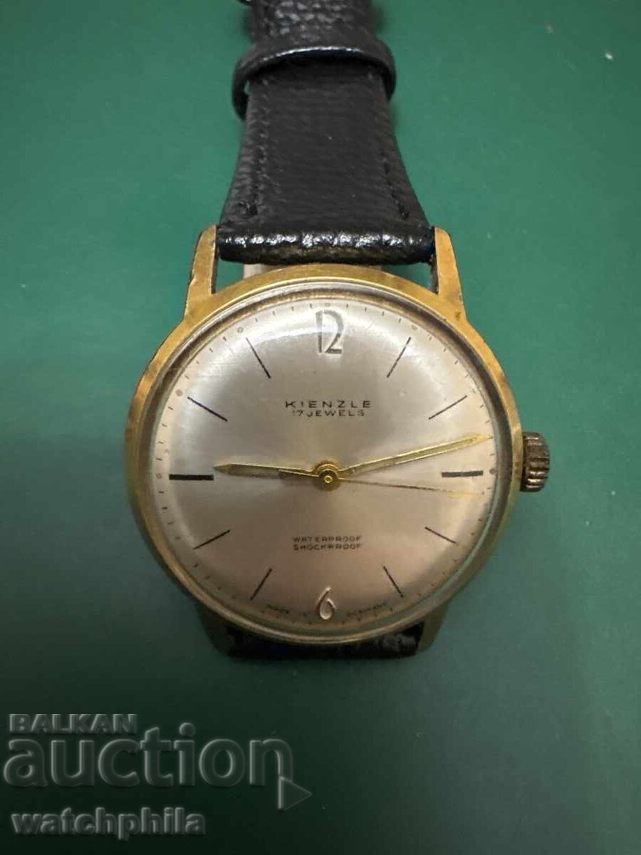 Licitație Kienzle 17 jewels ceas mecanic rar pentru bărbați. Funcționează Licitație Kienzle 17 jewels ceas mecanic rar pentru bărbați. Funcționează