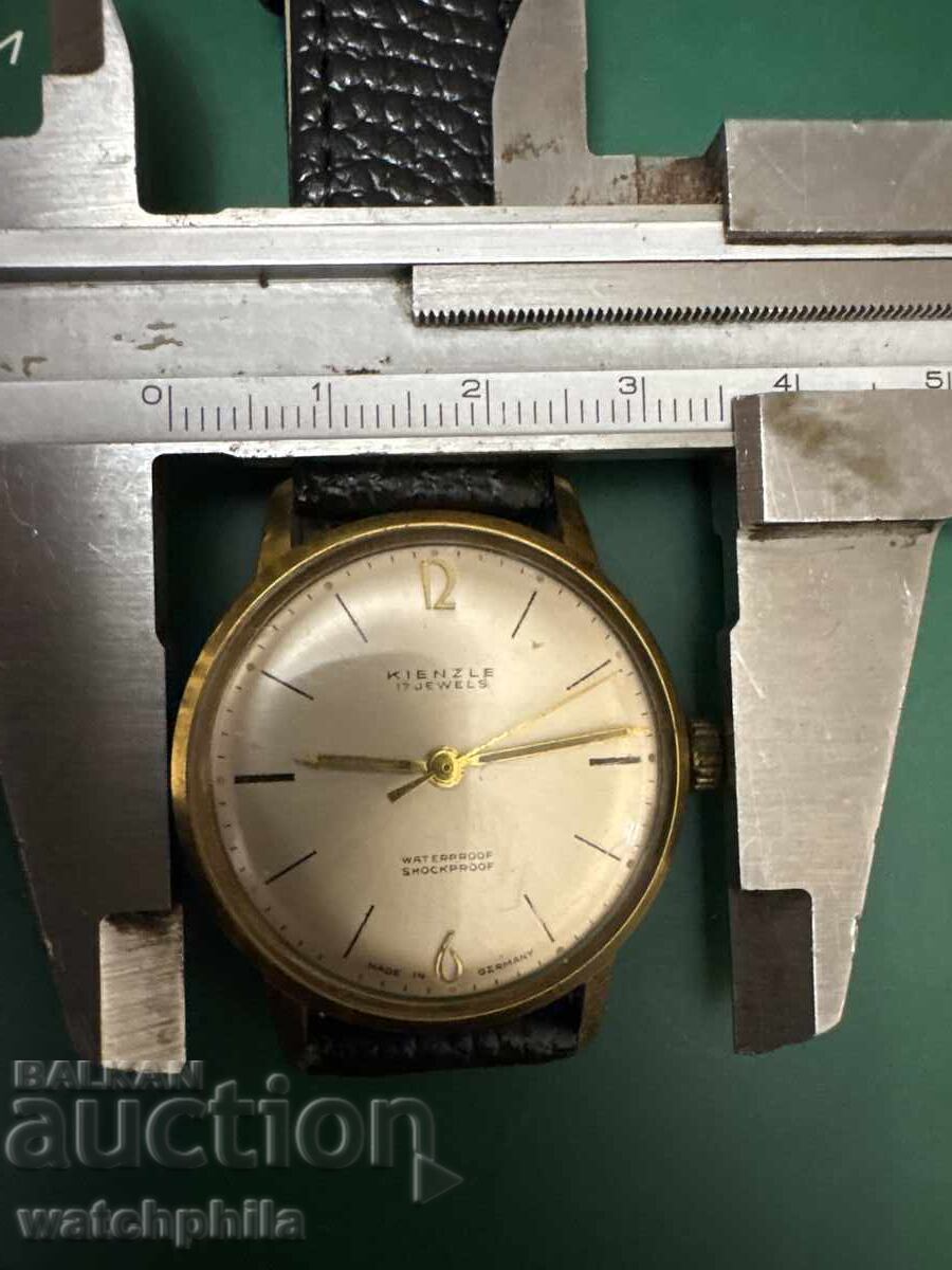 Kienzle 17 jewels ceas mecanic rar pentru bărbați. Funcționează - 6 Kienzle 17 jewels ceas mecanic rar pentru bărbați. Funcționează - 6