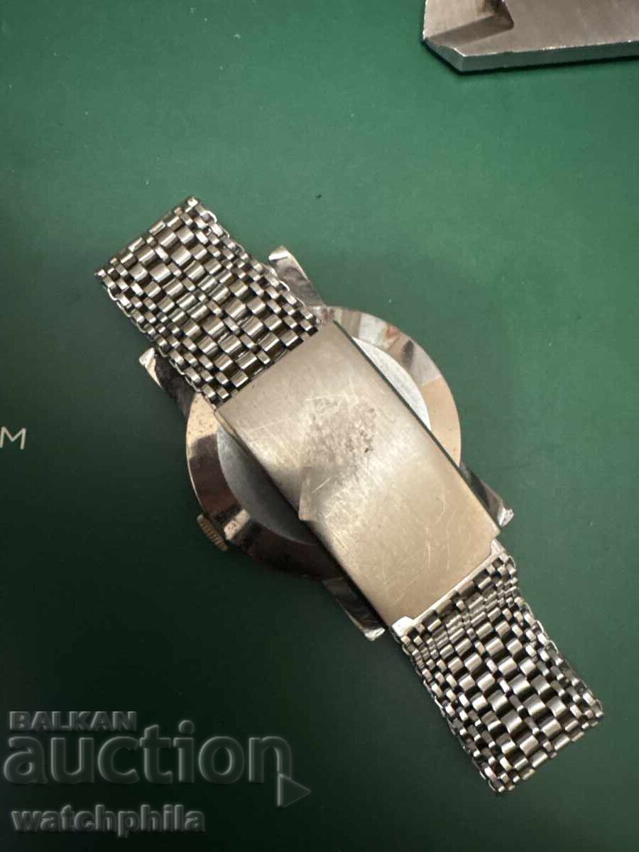 Neutre 15 jewels швейцарски механичен мъжки часовник. Работи - 5 Neutre 15 jewels швейцарски механичен мъжки часовник. Работи - 5