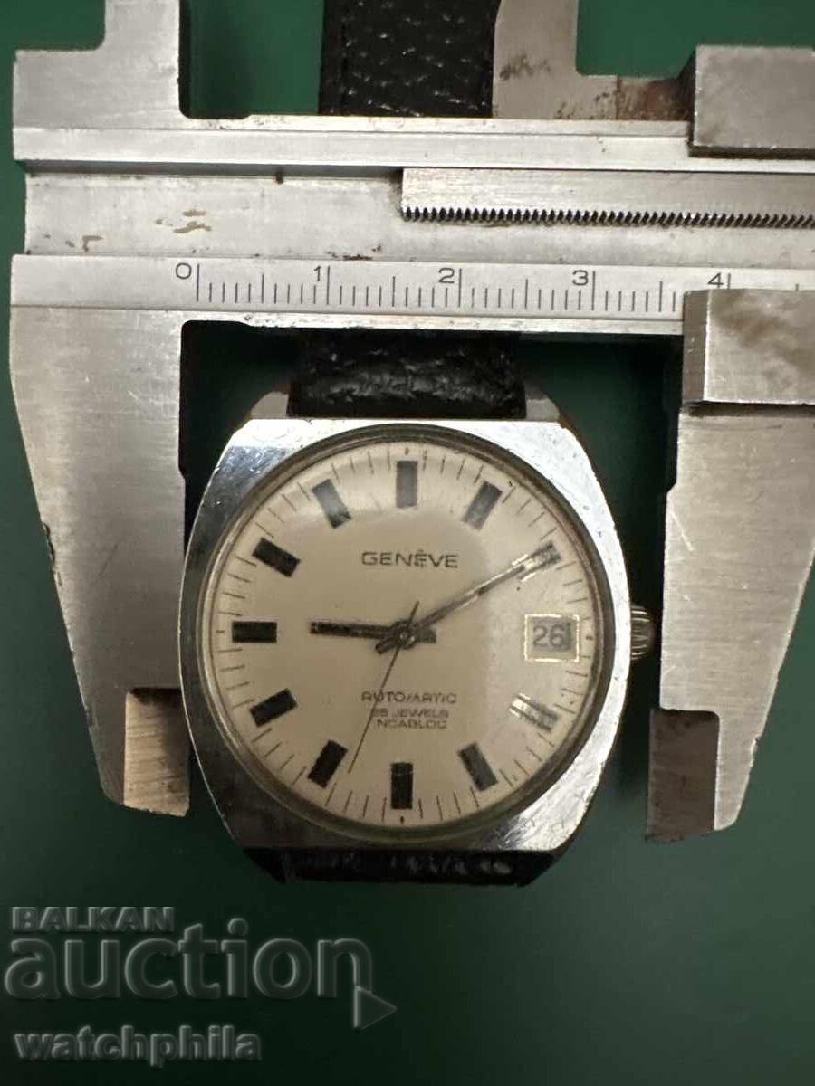 Geneve Automatic рядък мъжки часовник.Отличен, Работи - 6 Geneve Automatic рядък мъжки часовник.Отличен, Работи - 6