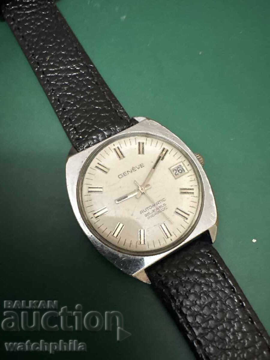 Geneve Automatic рядък мъжки часовник.Отличен, Работи Geneve Automatic рядък мъжки часовник.Отличен, Работи