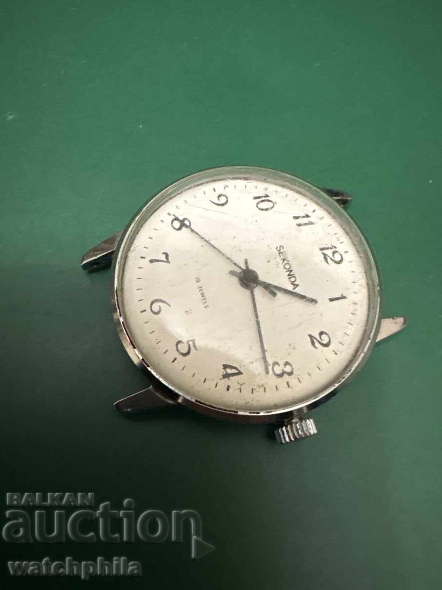 Аукцион Sekonda съветски мъжки часовник. Аукцион Sekonda съветски мъжки часовник.