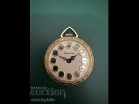 Ceas elvețian Lucerne medalion. Rar. Funcționează