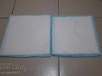 Batiste de mătase vechi de nuntă, 18 bucăți, șervețele NEFOLOSITE