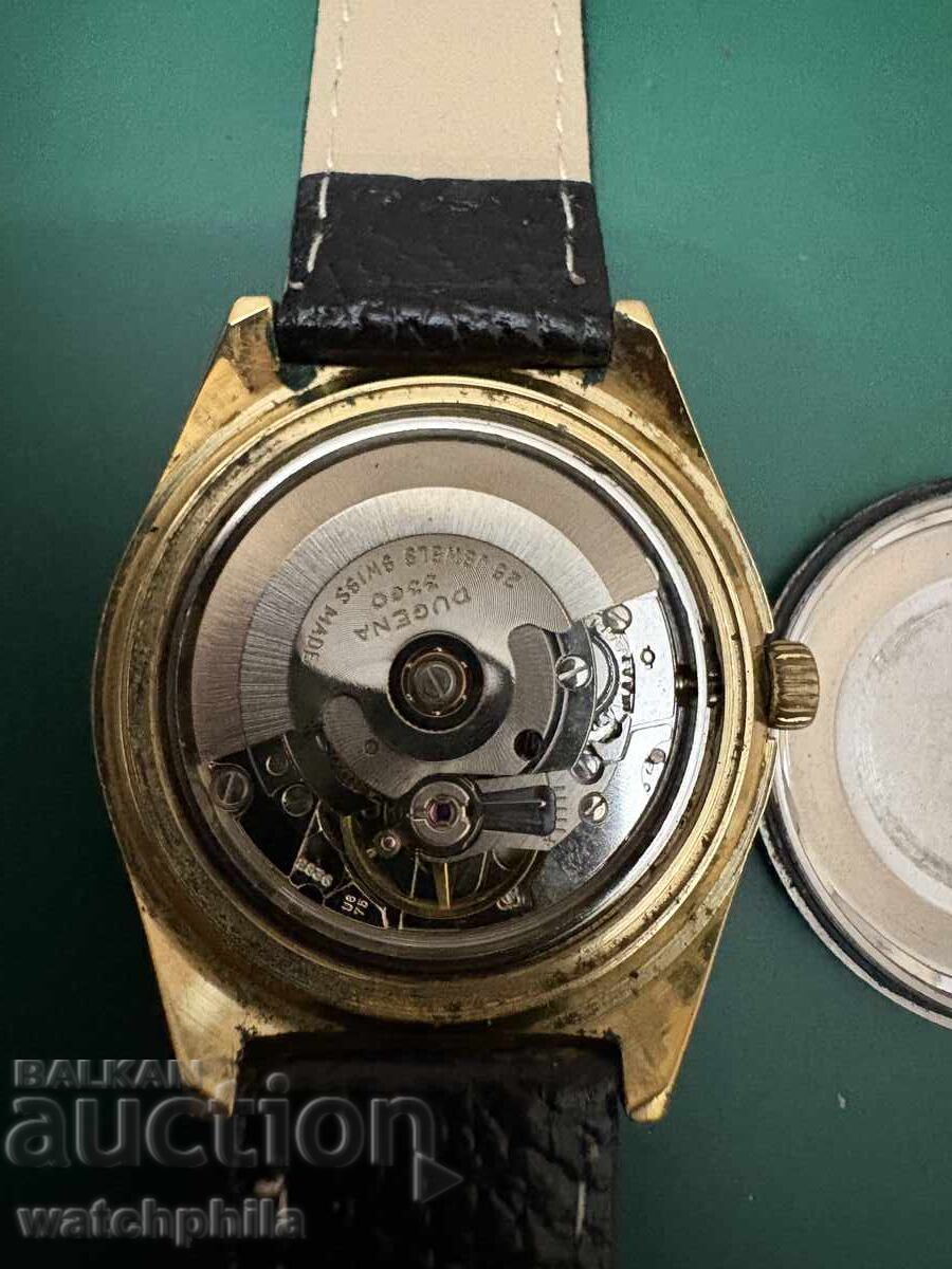 Dugena Geneve Automatic позлатен мъжки часовник. Отличен - 5 Dugena Geneve Automatic позлатен мъжки часовник. Отличен - 5