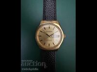 Dugena Geneve Automatic позлатен мъжки часовник. Отличен