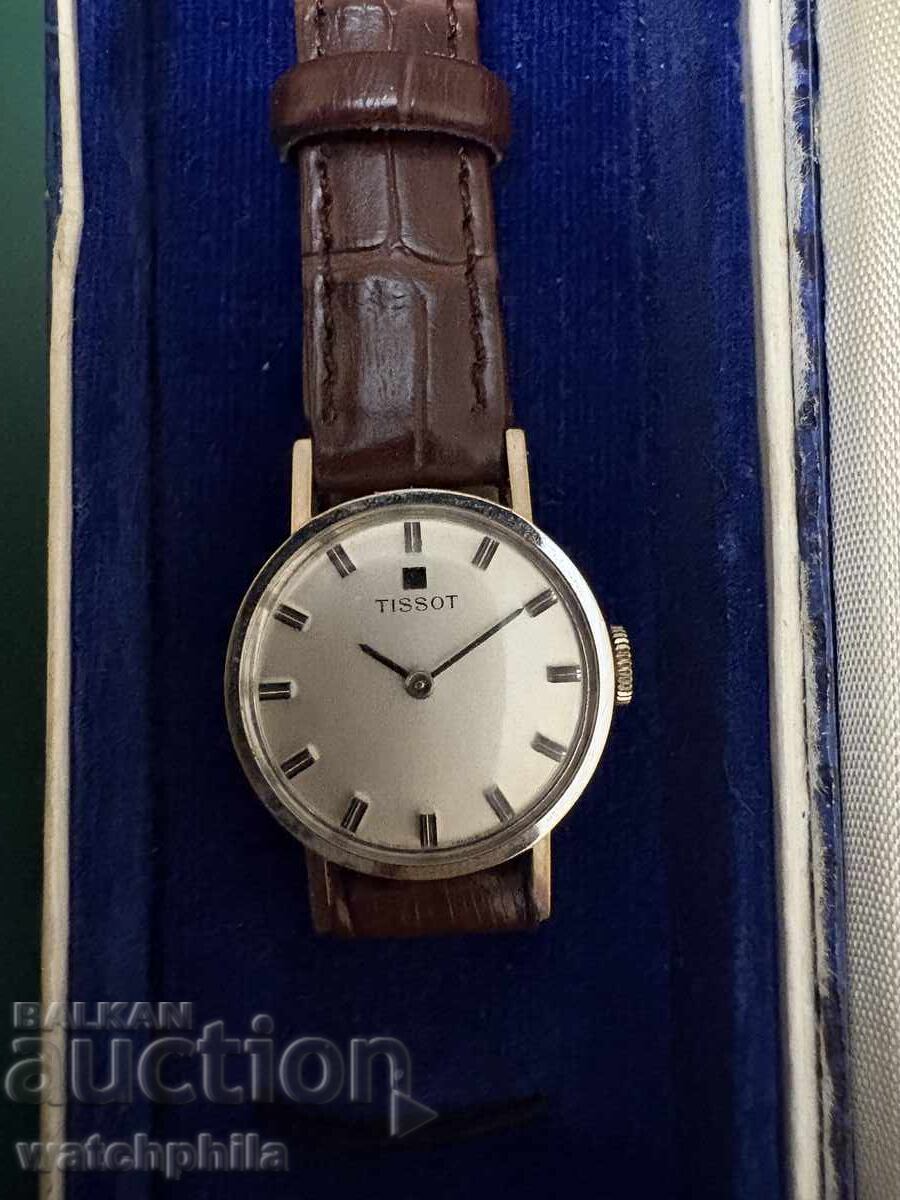 Tissot позлатен дамски часовник. Отличен с цена € 25.56 | 49.99 лв. Tissot позлатен дамски часовник. Отличен с цена € 25.56 | 49.99 лв.