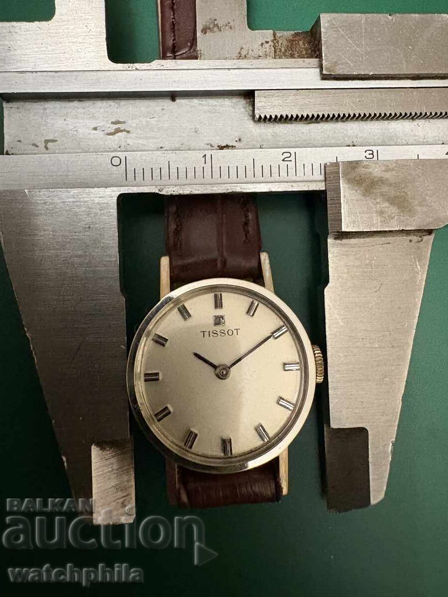 Tissot позлатен дамски часовник. Отличен - 7 Tissot позлатен дамски часовник. Отличен - 7