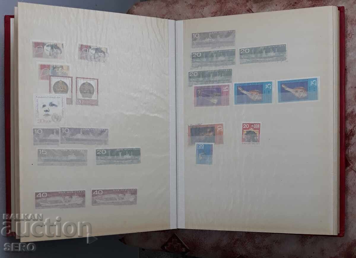 Филателия-мн. хубав класьор с 24 листа и около 300 пощ.марки - 5 Филателия-мн. хубав класьор с 24 листа и около 300 пощ.марки - 5