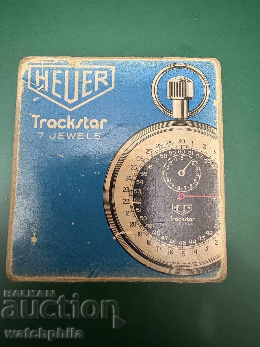 Heuer Trackstar cronometru elvețian. Rar, funcționează excelent - 7 Heuer Trackstar cronometru elvețian. Rar, funcționează excelent - 7