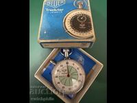 Heuer Trackstar cronometru elvețian. Rar, funcționează excelent