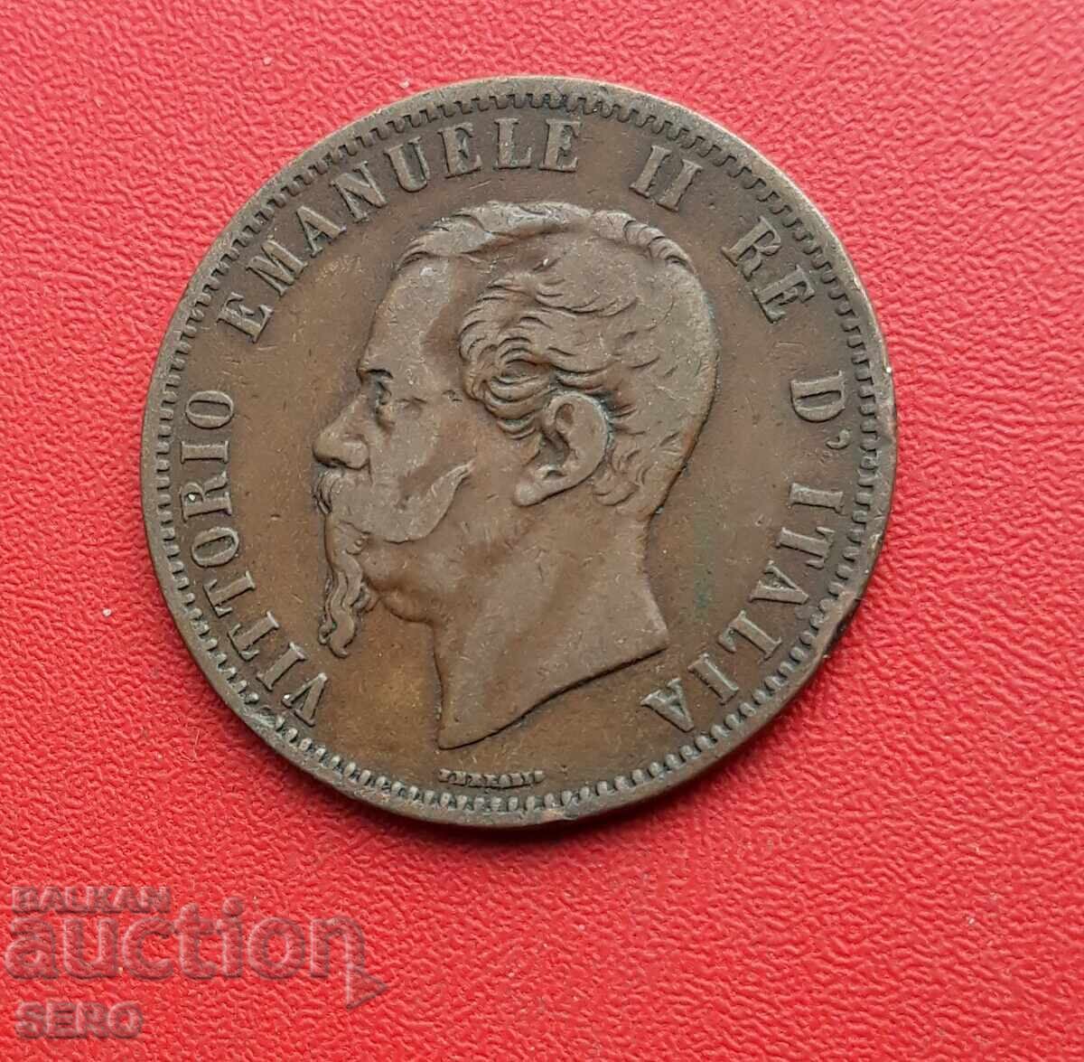 Италия-10 цента 1866 М-Милано с цена 5.00 лв. | € 2.56 Италия-10 цента 1866 М-Милано с цена 5.00 лв. | € 2.56