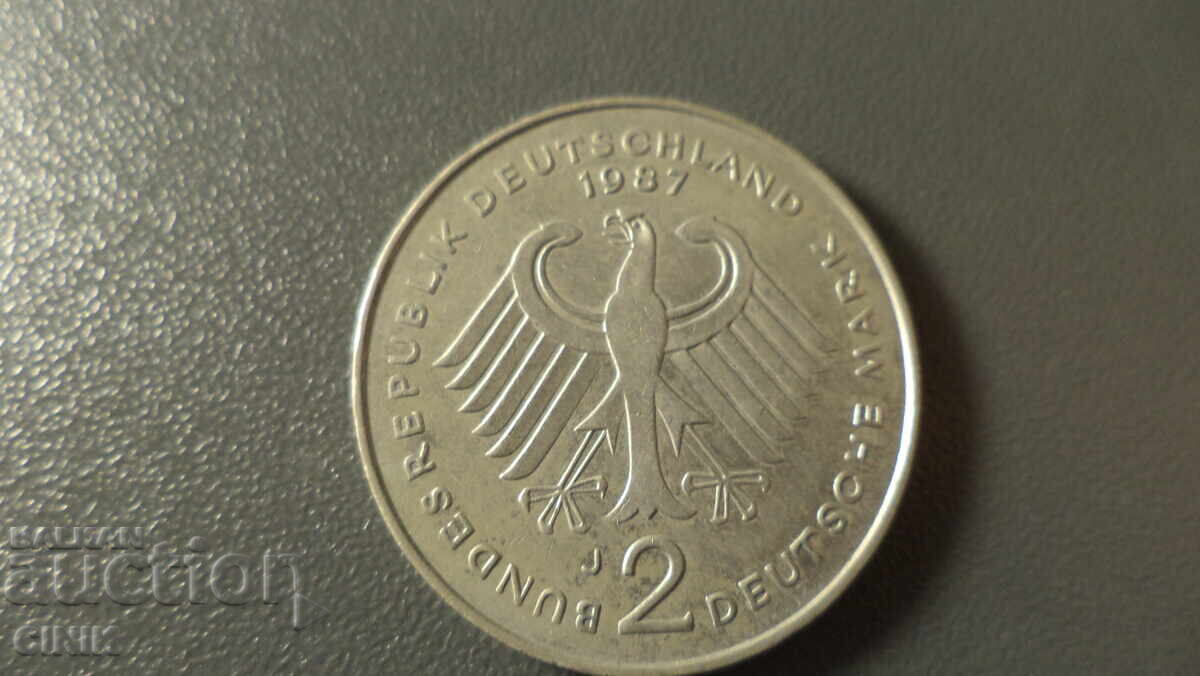 Δυτική Γερμανία, 2 DM με τιμή € 4.00 | 7.82 BGN Δυτική Γερμανία, 2 DM με τιμή € 4.00 | 7.82 BGN
