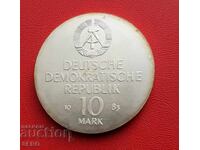 Германия-ГДР-10 марки 1983-100 г. от смъртта на Р.Вагнер