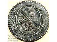 3 Heller 1827-1841 Elveția Zurich Bilon