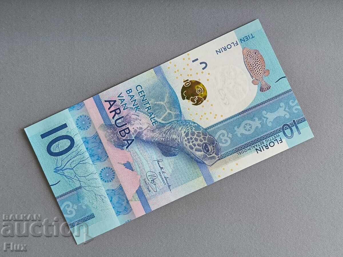 Bancnota - Aruba - 10 florini UNC | 2019