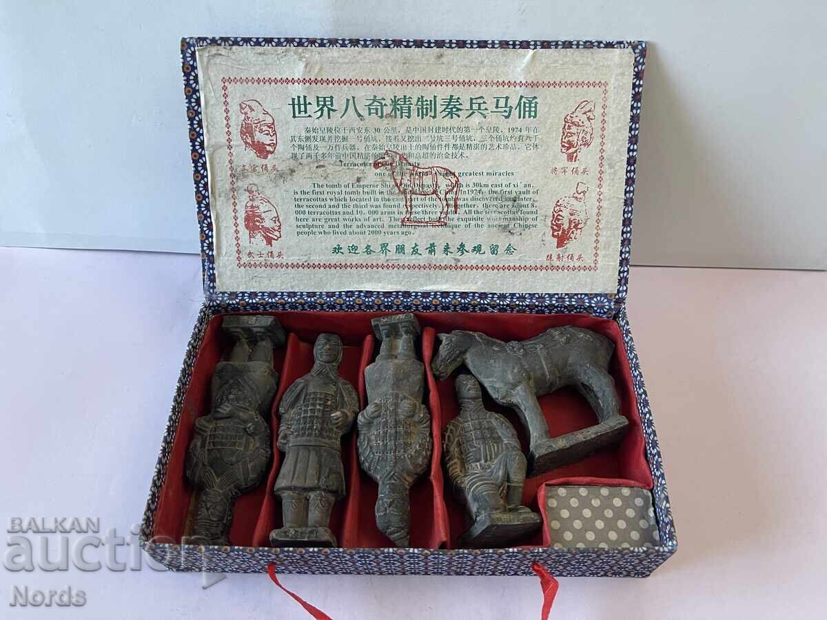 Soldați de teracotă chinezi Soldați de teracotă chinezi