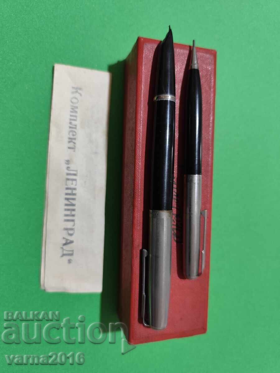 Set "Leningrad-model3" (stilou și creion pirografic) - 5