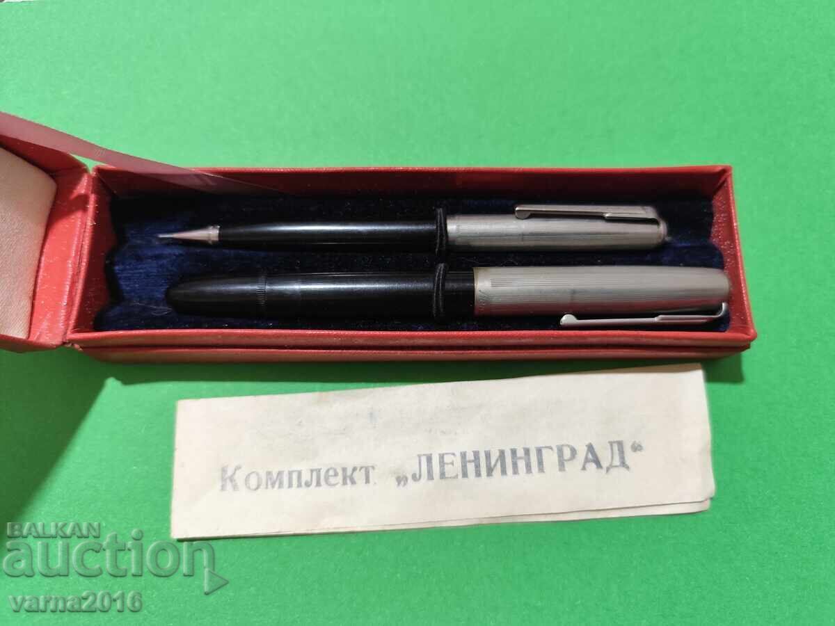 Set "Leningrad-model3" (stilou și creion pirografic)