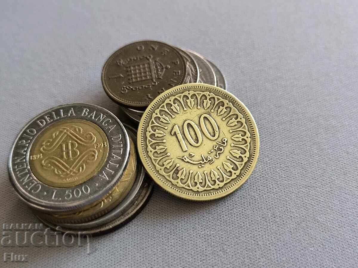 Monedă - Tunisia - 100 milim | 1960 Monedă - Tunisia - 100 milim | 1960