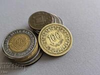 Mонета - Тунис - 100 милима | 1960г.