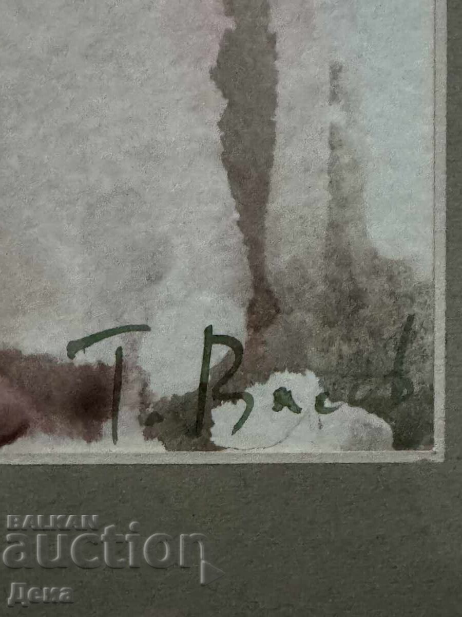 Licitație Acuarelă Todor Vasev Licitație Acuarelă Todor Vasev