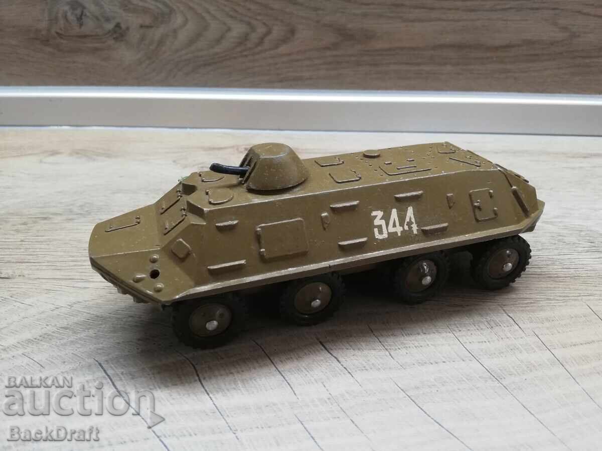 Ρωσικό παιδικό μεταλλικό παιχνίδι Σοβιετικής Ένωσης, μοντέλο ΤΑΝΚ BTR 60PB με τιμή € 15.29 | 29.90 BGN