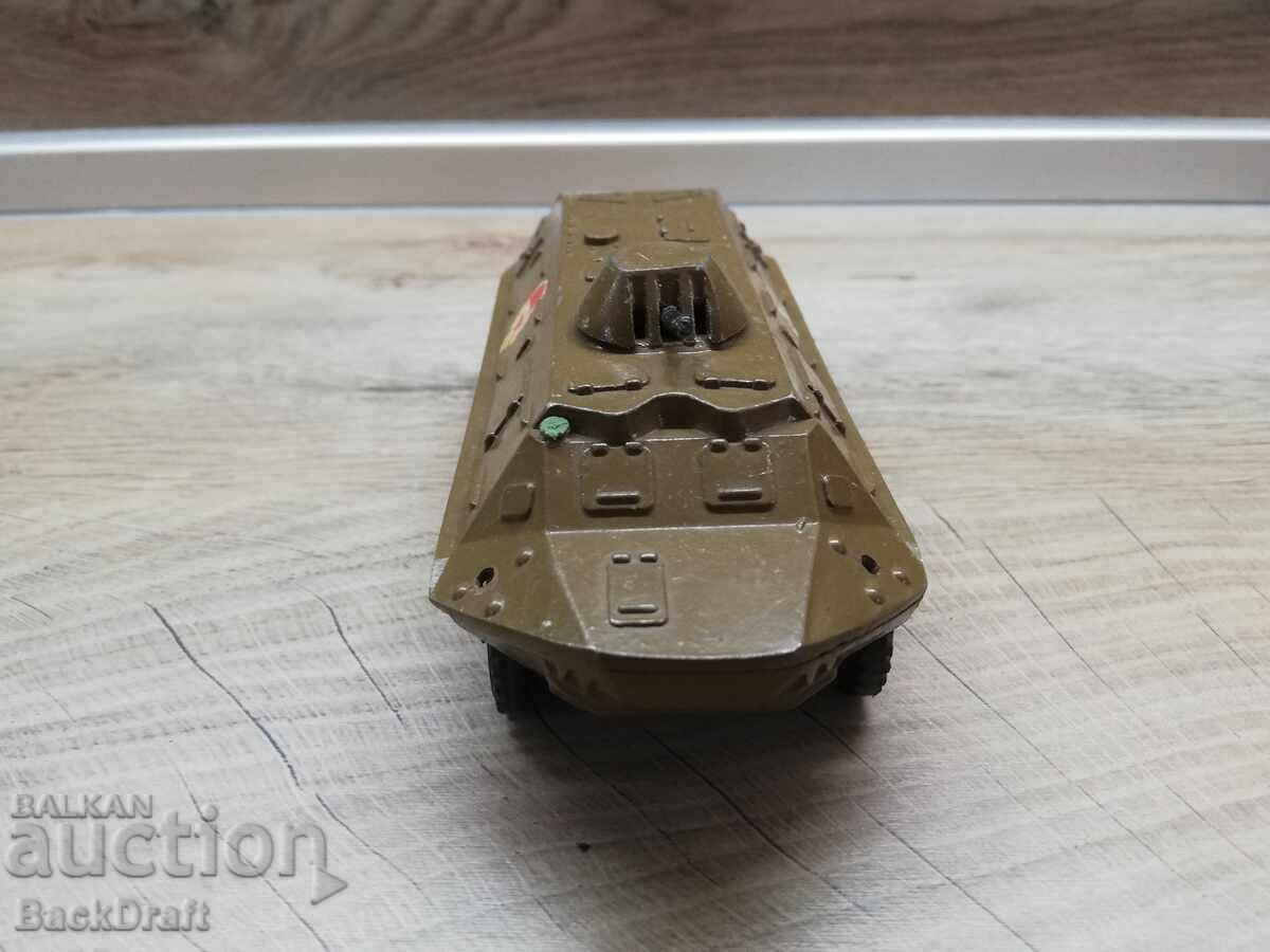 Ρωσικό παιδικό μεταλλικό παιχνίδι Σοβιετικής Ένωσης, μοντέλο ΤΑΝΚ BTR 60PB - 5