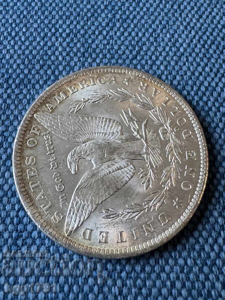 Доставка на 1 долар 1885-O САЩ UNC сребро Доставка на 1 долар 1885-O САЩ UNC сребро