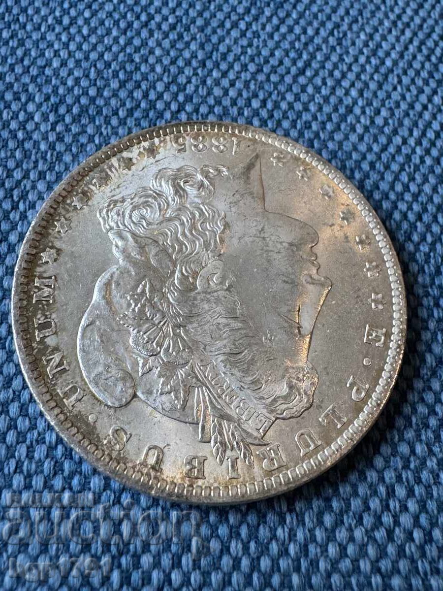 1 долар 1885-O САЩ UNC сребро - 5 1 долар 1885-O САЩ UNC сребро - 5