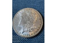 1 dolar 1885-O SUA UNC argint