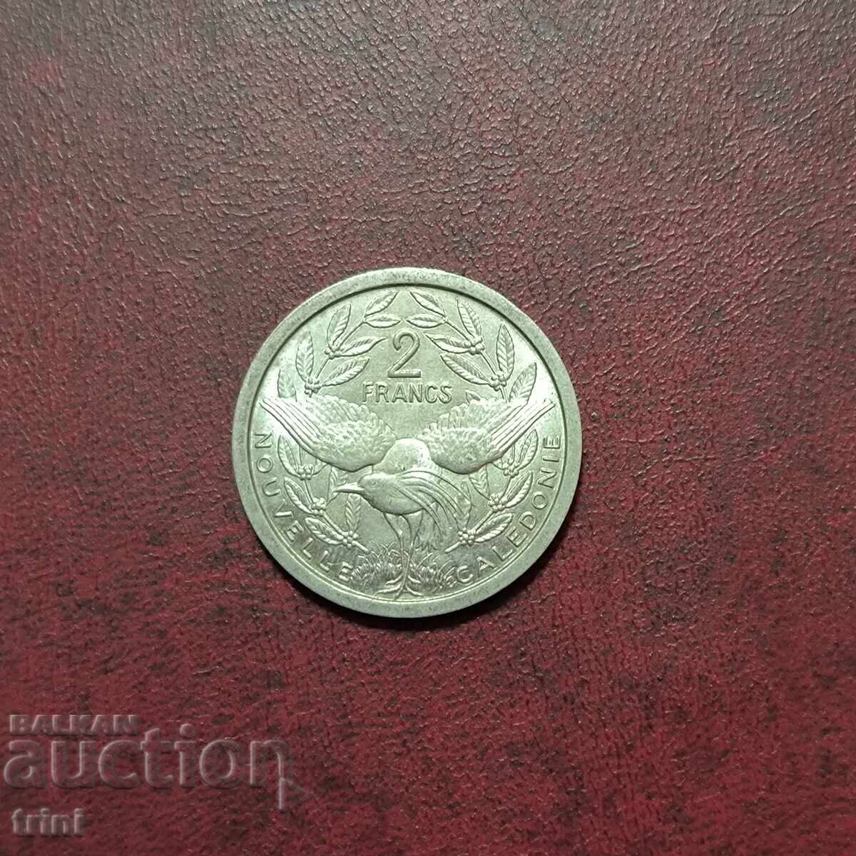 Френска Полинезия 2 франка 1949 г. с цена € 12.78 | 25.00 лв.