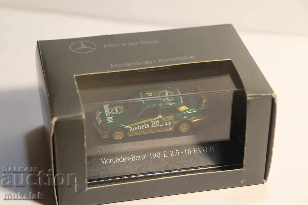 HERPA H0 1/87 MERCEDES 190 EVO AMG COLIȚĂ CAMION MODEL - 7