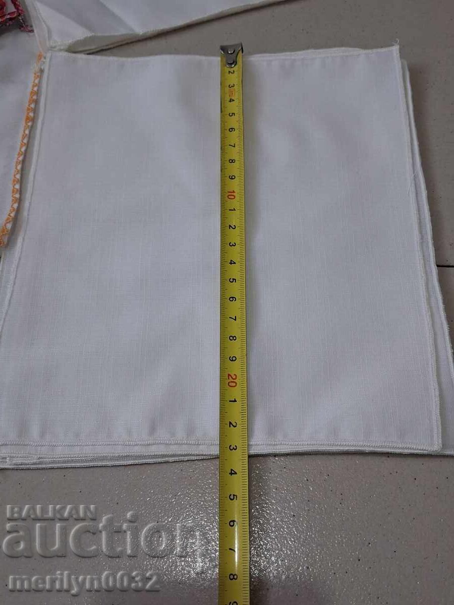 Batiste de nuntă din mătase NRB, nepurtate - 6 Batiste de nuntă din mătase NRB, nepurtate - 6