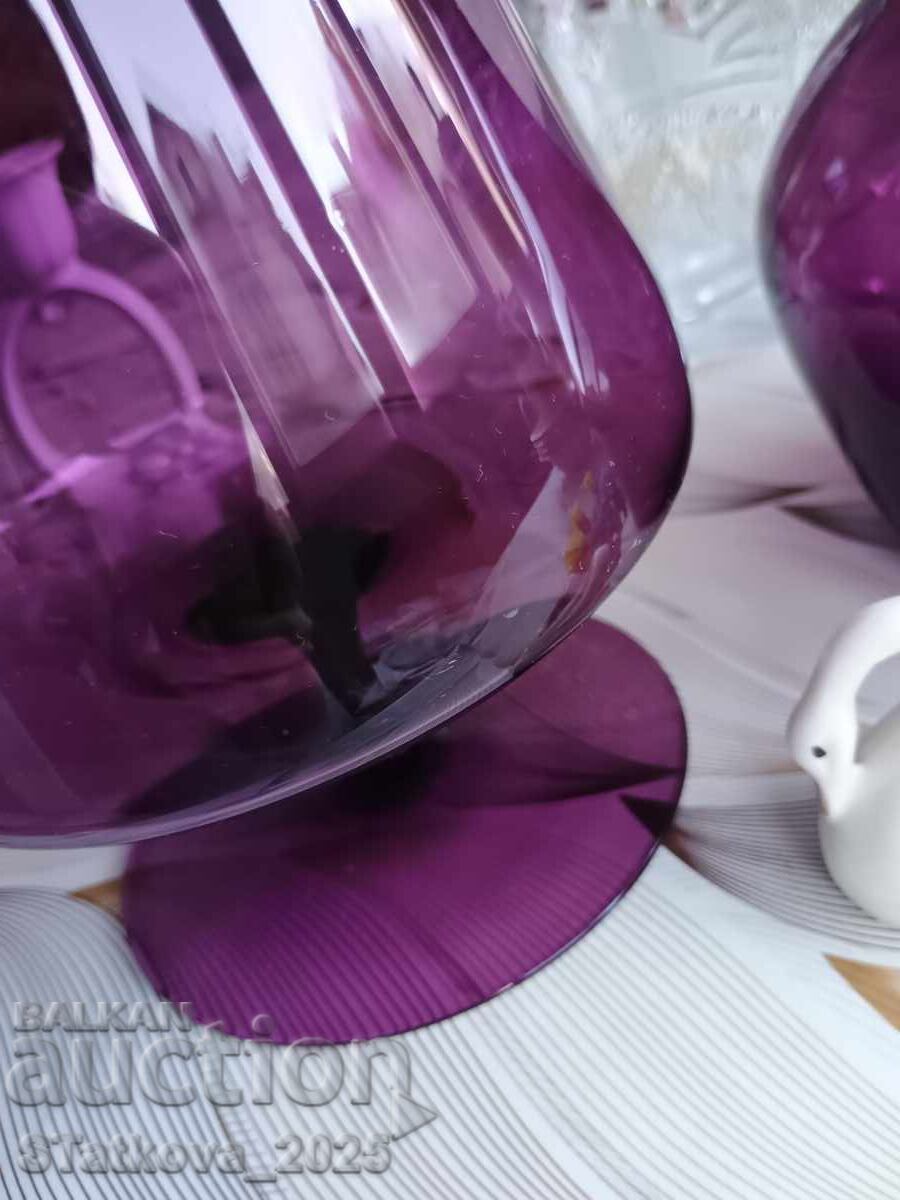 Vintage cup-bowl and decanter in Art Deco style with price € 43.46 | 85.00 BGN