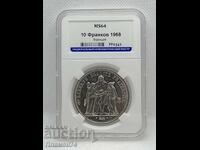 10 franci 1968 MS64 Franța