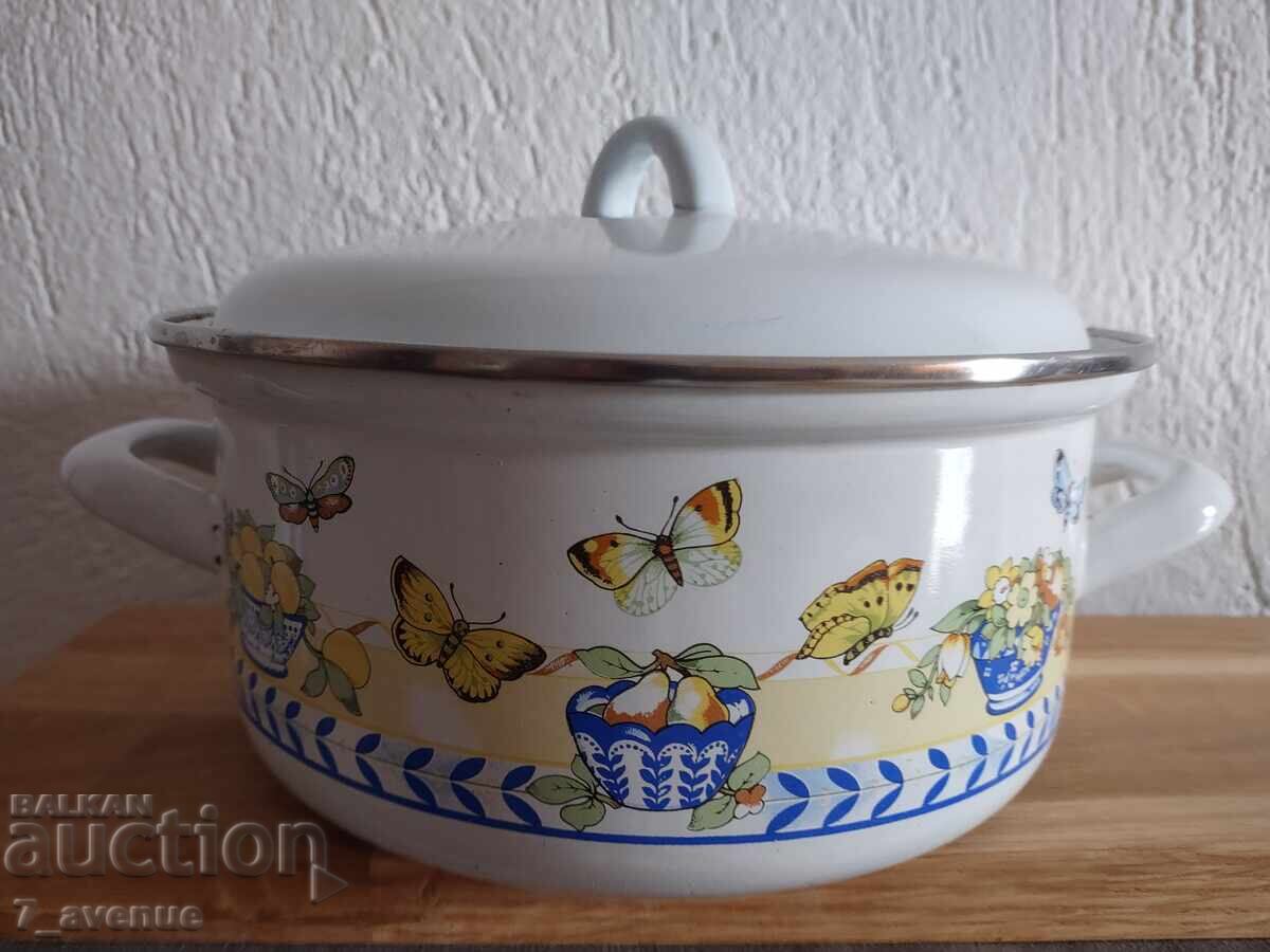 Oală emailată, emailată 14.12.2025 Oală emailată, emailată 14.12.2025