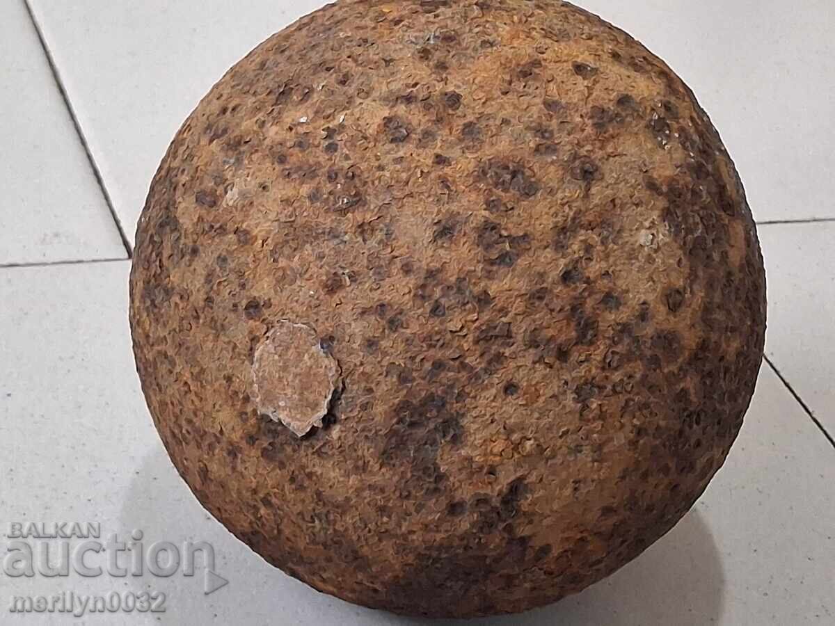 Licitație Vechi ghiulea tun obuz mortar, bombardament Războiul Crimeei RTOV Licitație Vechi ghiulea tun obuz mortar, bombardament Războiul Crimeei RTOV