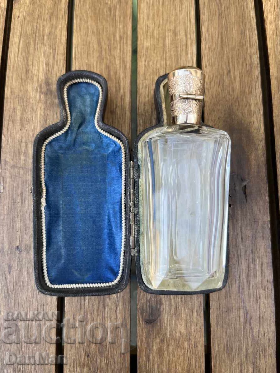 Flacon de parfum vintage unic, secolul al XIX-lea, Aur și cristal - 7 Flacon de parfum vintage unic, secolul al XIX-lea, Aur și cristal - 7