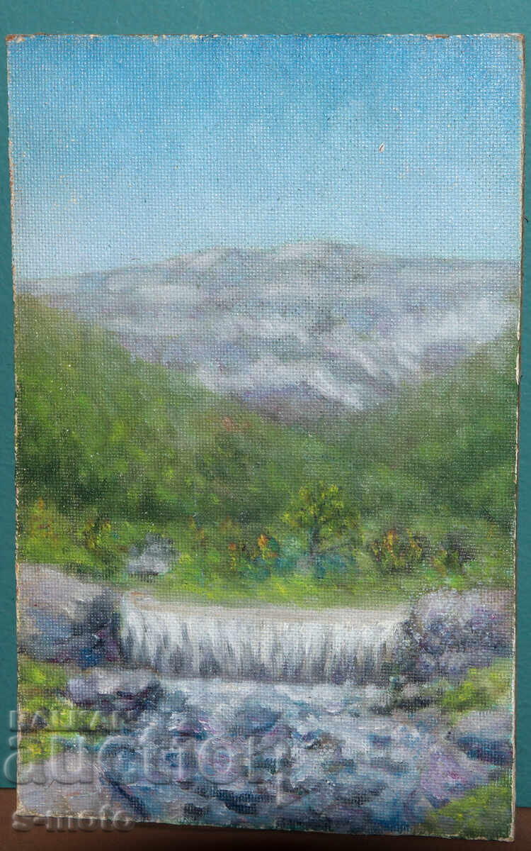 Έργο ζωγραφικής με λάδι, τοπίο με τιμή € 92.03 | 180.00 BGN Έργο ζωγραφικής με λάδι, τοπίο με τιμή € 92.03 | 180.00 BGN