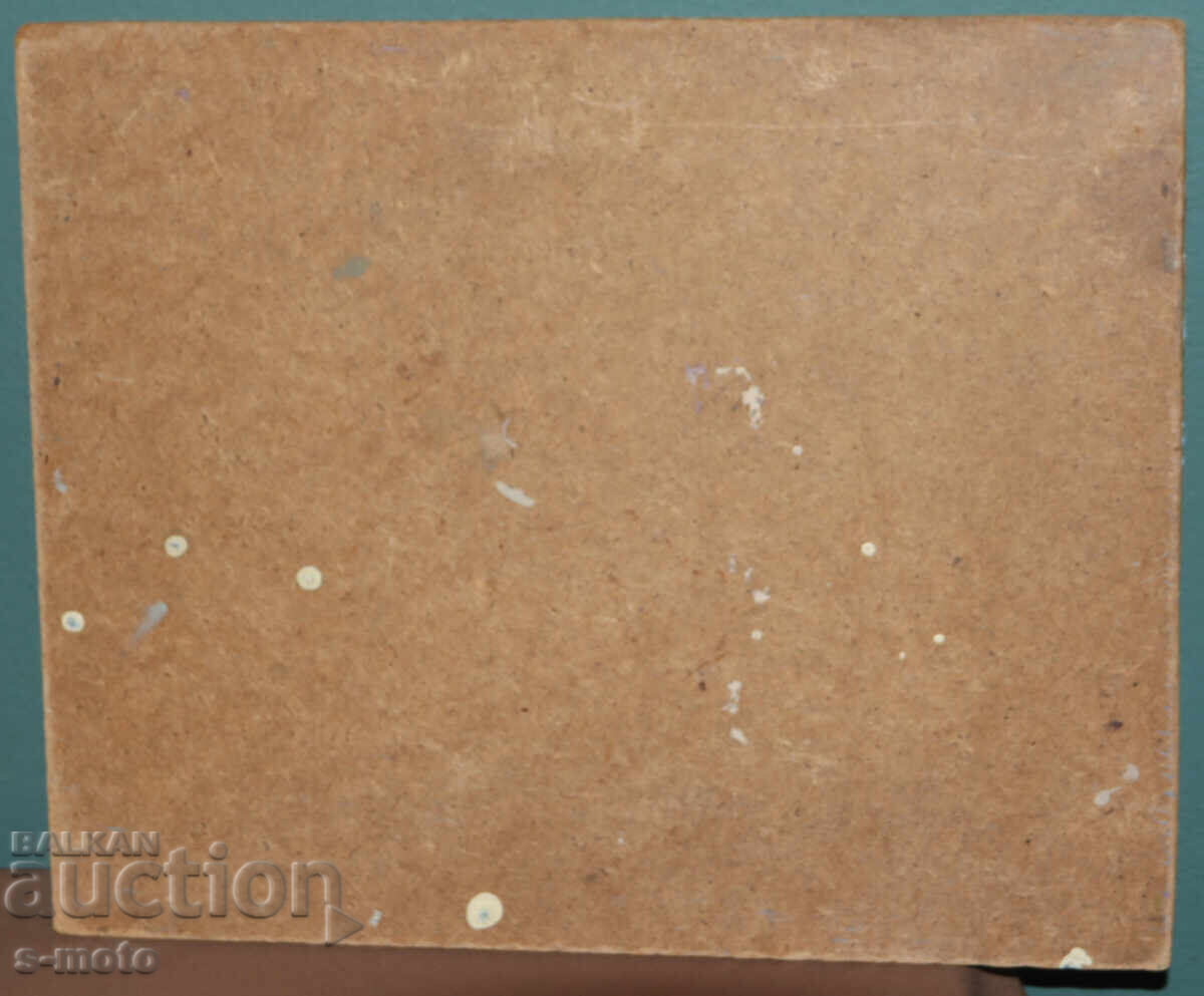 Έργο ζωγραφικής με λάδι, αγροτικό τοπίο - 7