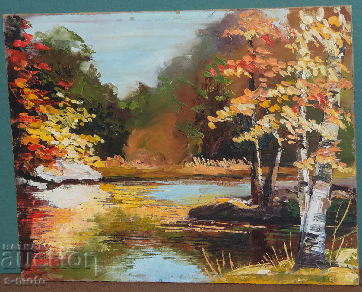 Картина маслени бои горски пейзаж с цена € 92.03 | 180.00 лв. Картина маслени бои горски пейзаж с цена € 92.03 | 180.00 лв.