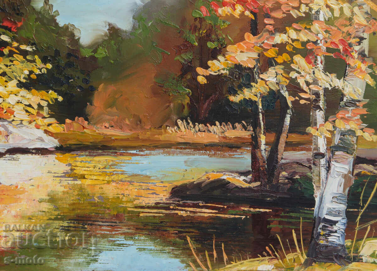 Картина маслени бои горски пейзаж - 6 Картина маслени бои горски пейзаж - 6