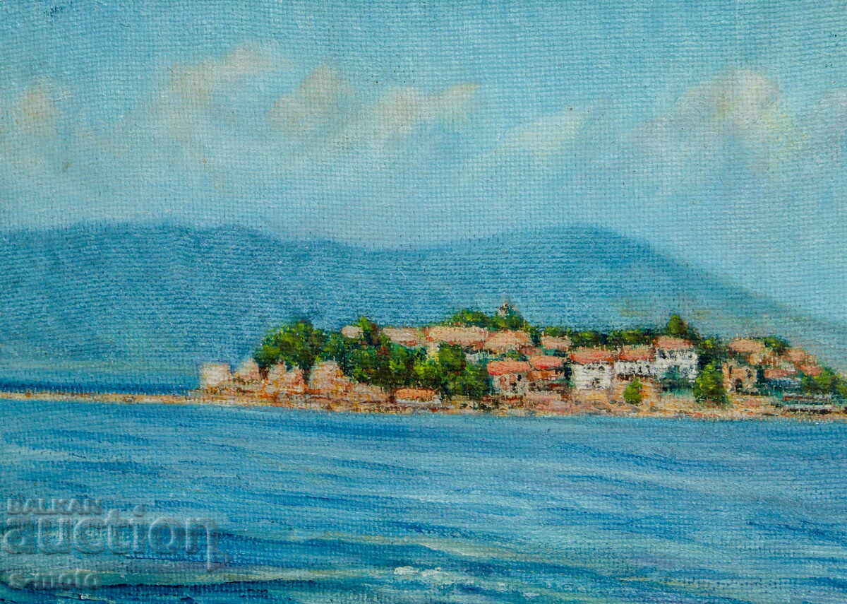 Доставка на Картина маслени бои морски пейзаж