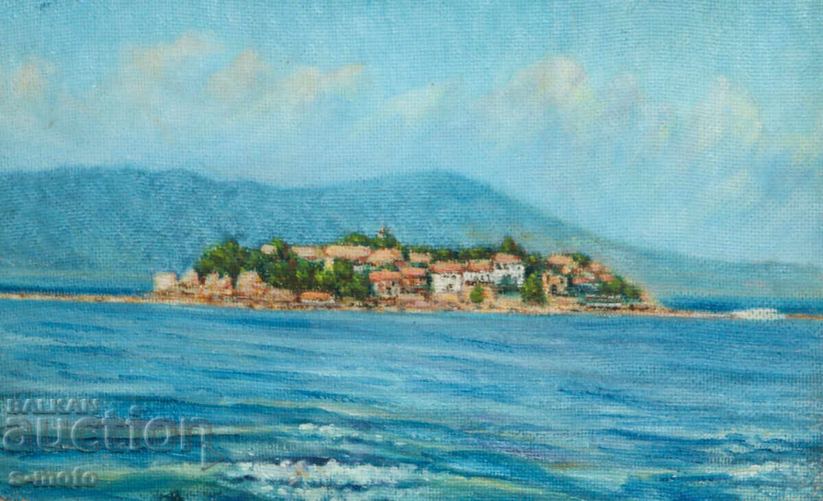 Картина маслени бои морски пейзаж