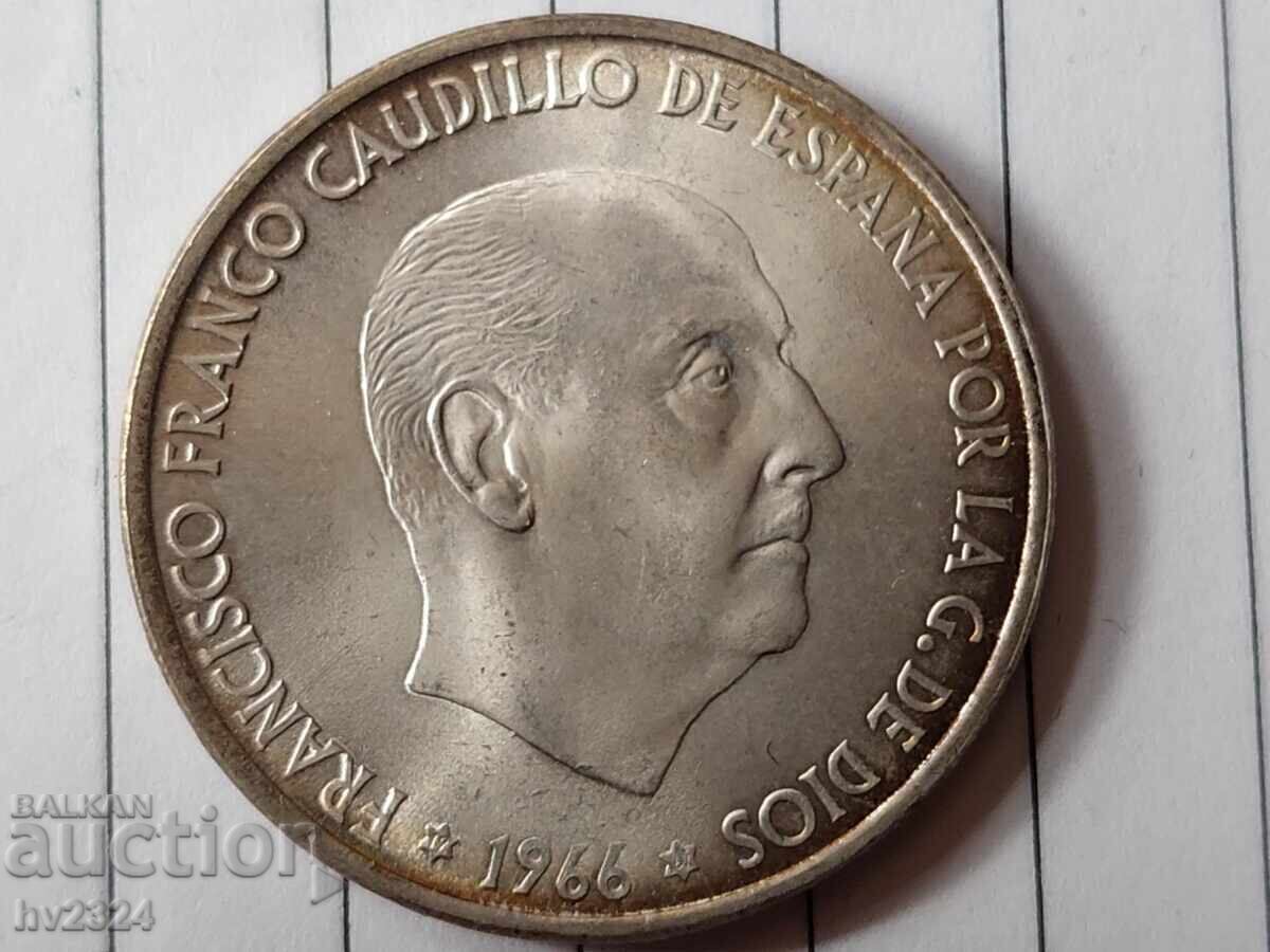 100 peseti 1966 cu preț € 50.00 | 97.79 BGN 100 peseti 1966 cu preț € 50.00 | 97.79 BGN
